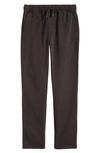 Treasure & Bond Kids' All Day Relaxed Pull-on Pants In Black Raven