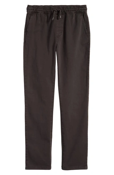 Treasure & Bond Kids' All Day Relaxed Pull-on Pants In Black Raven