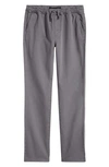 Treasure & Bond Kids' All Day Relaxed Pull-on Pants In Grey Castlerock