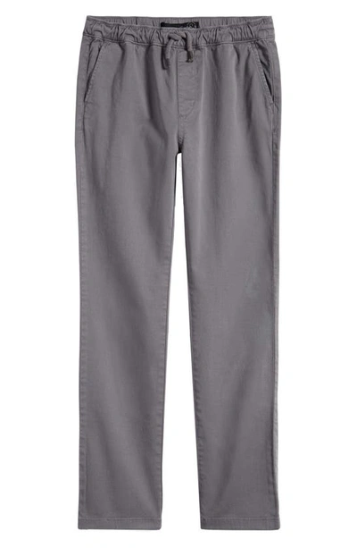 Treasure & Bond Kids' All Day Relaxed Pull-on Pants In Grey Castlerock