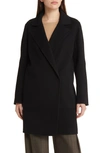 Theory New Divide Wool & Cashmere Coat In Black
