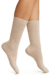 Nordstrom Crew Socks In Oatmeal Heather