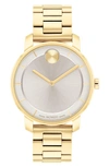 Movado Women's Bold Access Grey Dial Watch In Warm Grey