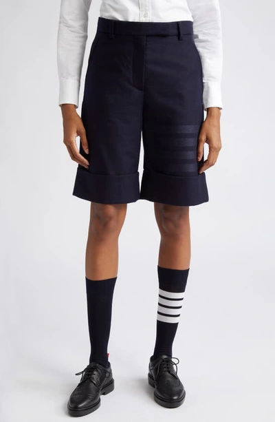 Thom Browne Shorts  Damen Farbe Blau In Blue