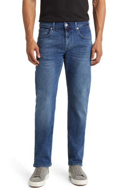7 For All Mankind The Straight Leg Jeans In Lane River