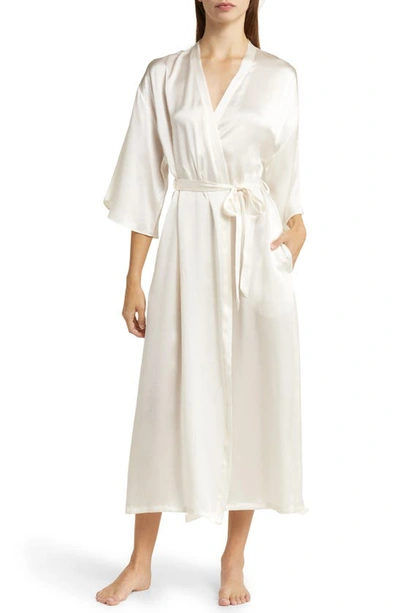 Nordstrom Washable Silk Longline Robe
