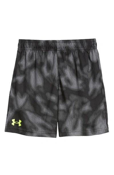 Under Armour Kids' Valley Boost Performance Shorts In Black