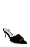 L Agence Antoine Pointed Toe Sandal In Black