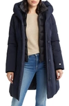 Soia & Kyo Water Resistant 700 Fill Power Down Puffer Coat In Lapis