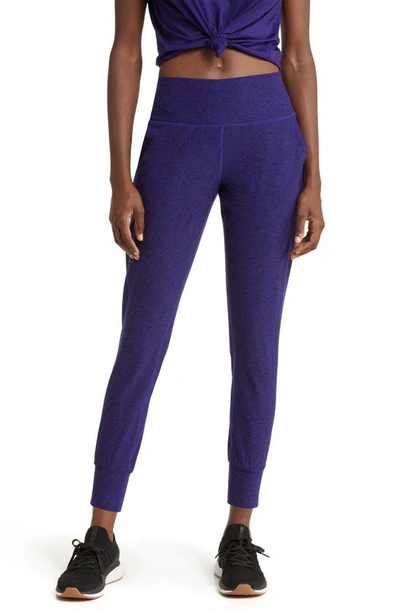 Zella Restore Soft Slim Joggers In Blackberry