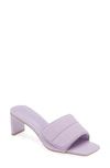 Open Edit Cava Slide Sandal In Purple Spray