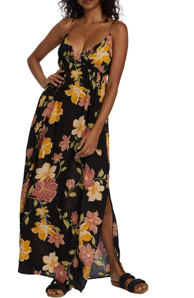 billabong black floral dress Billabong Women's Floral Fever Dress