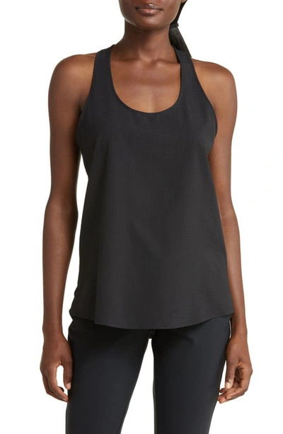 Zella Racerback Swing Tank Top In Black