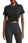 Zella Soft Sport T-shirt In Black