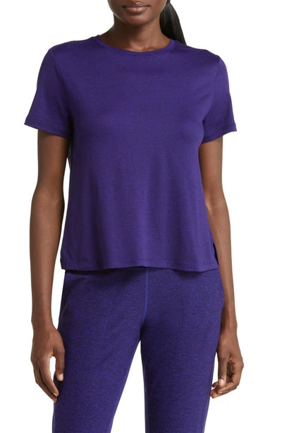 Zella Soft Sport T-shirt In Blackberry