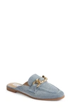 Steve Madden Cassady Loafer Mule In Denim