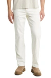 Frame The Straight Leg Jeans In Off White