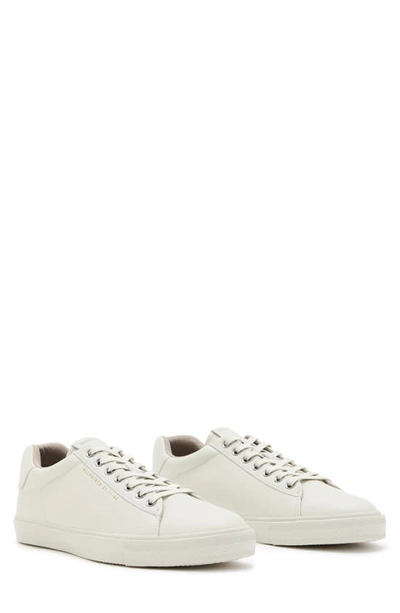 Allsaints Brody Low Top Sneaker In Chalk White