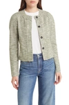 Rag & Bone Marisa Tweed Jacket In Green