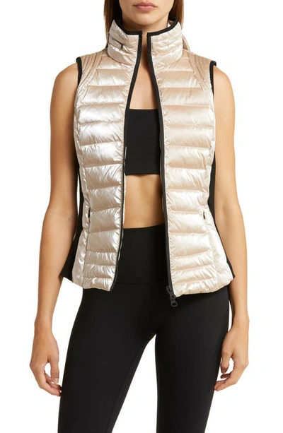 Blanc Noir Breakthrough Vest In Greige