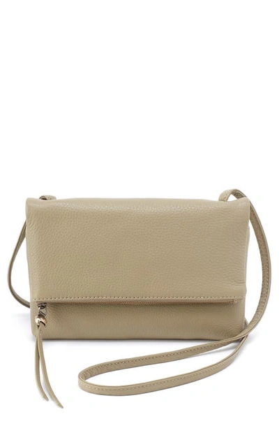 Hobo Small Draft Leather Crossbody Bag In Bay Leaf