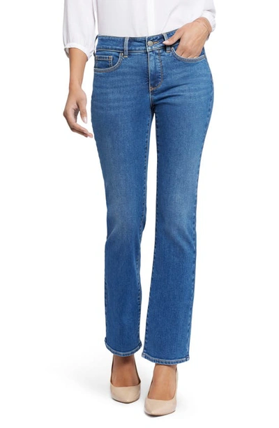 Nydj Marilyn Distressed Straight Leg Jeans In Rockford