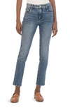 Kut From The Kloth Mia High Rise Fab Ab Slim Fit Jean In Attributes Wash In Agile