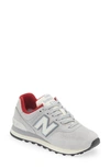 New Balance 574 Sneaker In Blue/ Varsity Red