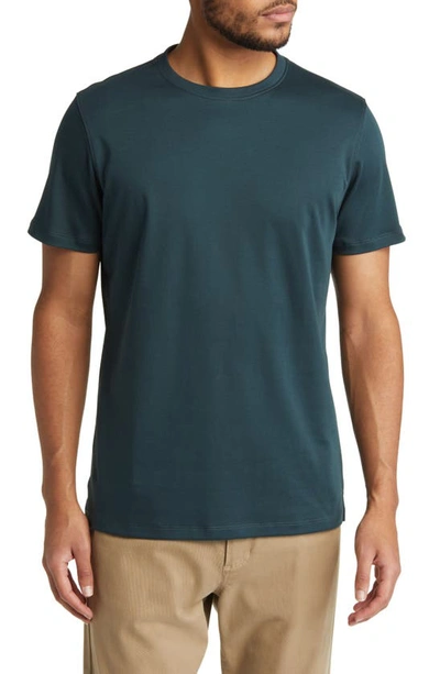 Robert Barakett Georgia Pima Cotton T-shirt In Forest Teal