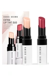 BOBBI BROWN A TINT OF GLAM HYDRATING EXTRA LIP TINT DUO $70 VALUE