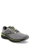 Brooks Mens  Adrenaline Gts 22 In Grey/pearl/nightlife