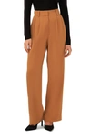Halogen High Waist Wide Leg Pants In Desert Camel