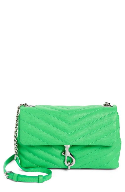 Rebecca Minkoff Edie Date Night Crossbody Bag In Neon Green