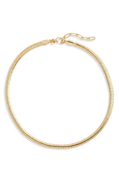 Nordstrom Snake Chain Necklace In Gold