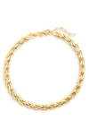Nordstrom Swedged Chain Necklace In Gold