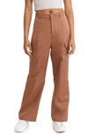 Bp. Double Pocket Cargo Pants In Brown Kona