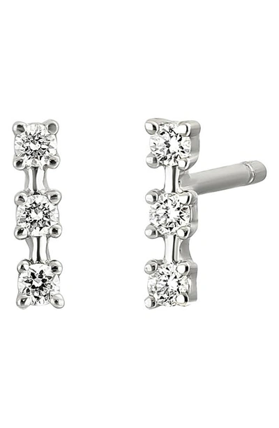 Bony Levy Audrey Diamond Stud Earrings In 18k White Gold