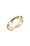 Bony Levy El Mar Emerald Ring In 18k Yellow Gold