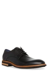 Steve Madden Pryer Derby In Black Leather