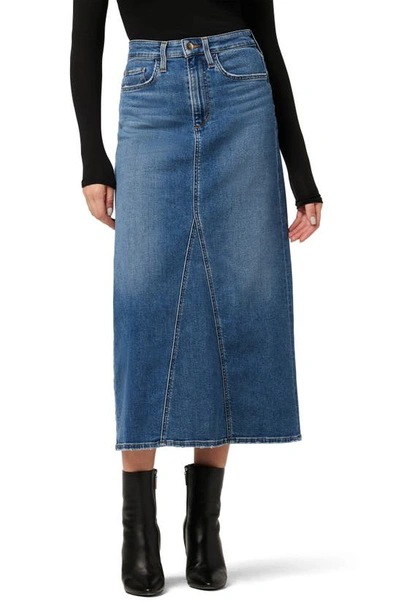 Joe's The Tulie Denim Skirt In Delia