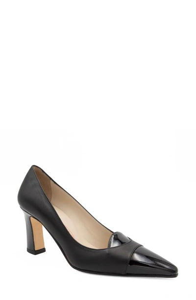 Amalfi By Rangoni Ibis Pump In Black Parmasoft Glove Patent