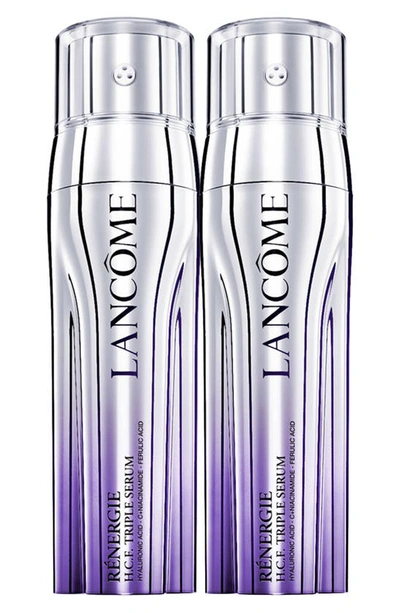 Lancôme Rénergie H.c.f. Triple Serum Duo Set $280 Value