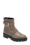 Nordstrom Macombs Water Resistant Moto Boot In Taupe