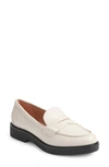 Nordstrom Lafayette Penny Loafer In Ivory Shell