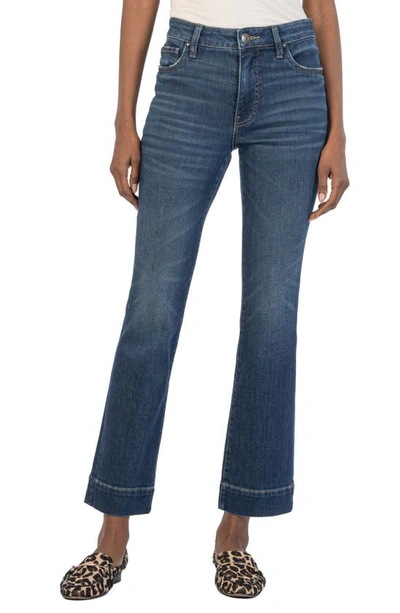 Kut From The Kloth Kelsey Fab Ab High Waist Ankle Flare Jeans In Cunning