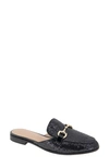 Bcbgeneration Zorie Bit Mule In Black Rock Glitter