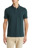 Hugo Boss Men's Textured Polo Shirt In Green