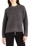 Madewell Donegal Elsmere Pullover Sweater In Donegal Charcoal