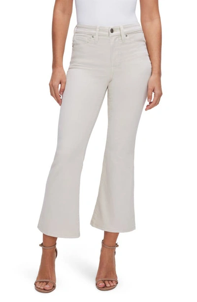 Good American Good Legs Crop Mini Bootcut Jeans In Bone001