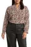 Nydj Pleat Front Tunic Top In Evita